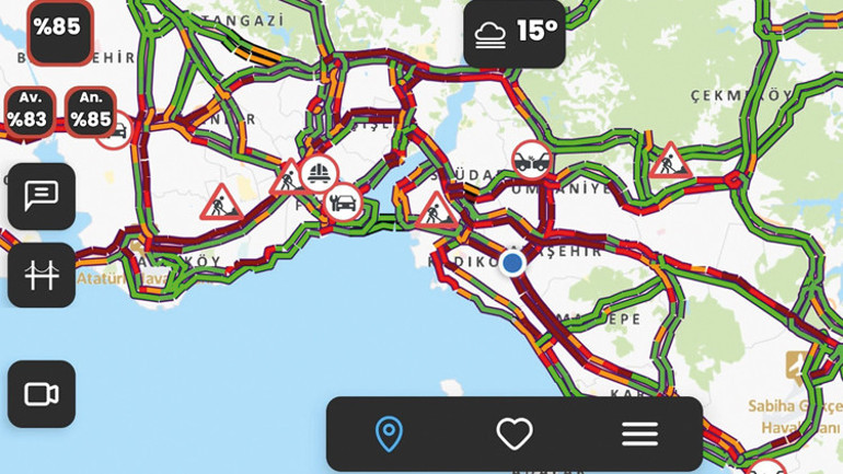 İstanbul trafiği nasıl kurtulur… Endişe veren tablo: Yoğunluk yüzde 85