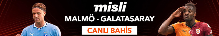 Galatasaray, Malmöye konuk oluyor Kritik maçın heyecanı Şampiyon Oranlar ile Mislide
