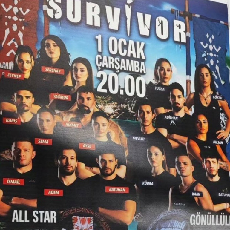 Merakla bekleniyordu... İşte Survivor 2025 kadrosu