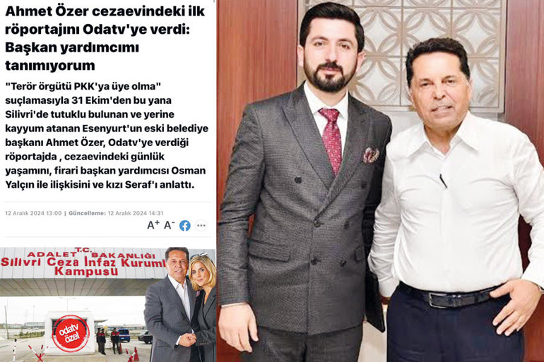 Ahmet Özer, Esenyurt’a başkan yardımcısı olarak atadığı ‘PKK’lı kayyumu’ tanımıyormuş