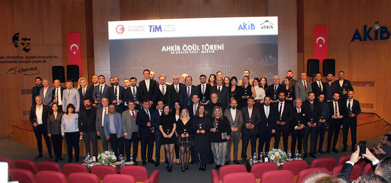 AHKİBten, 2023te en fazla ihracat yapan 50 üyeye ödül