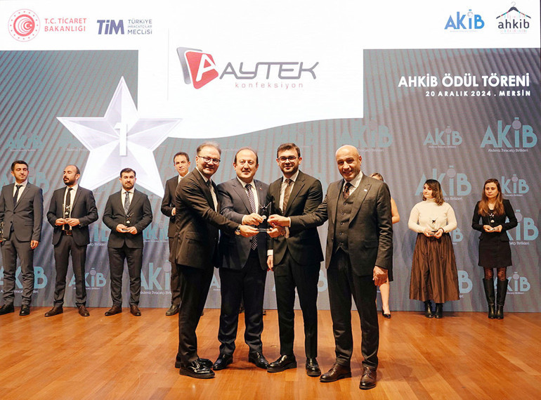 AHKİBten, 2023te en fazla ihracat yapan 50 üyeye ödül