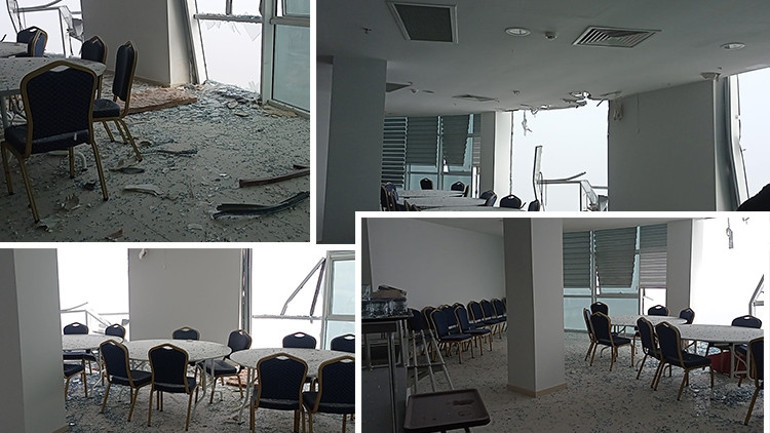 Son dakika Muğlada hastaneye çarpan helikopter düştü: 4 personel hayatını kaybetti... Kaza anının görüntüsü ortaya çıktı