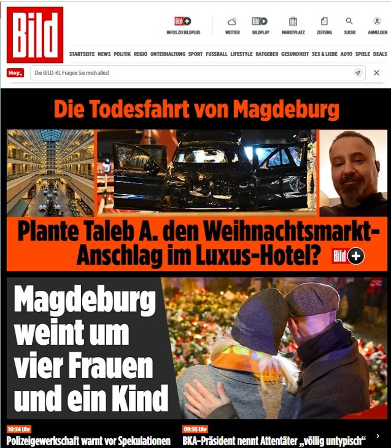 Gerçekler ortaya çıktı: Almanyada öfke büyüyor Noel pazarı saldırganı hakkında uyarı geldi ama hiçbir şey yapılmadı