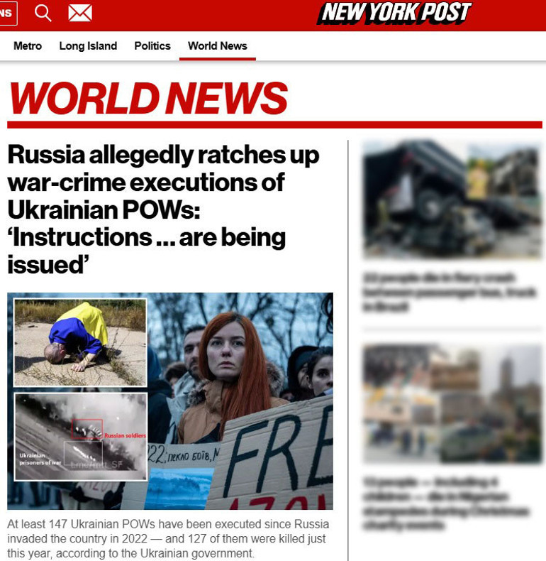 Rusyada savaş suçu iddiası: Uydu görüntüsü ortaya çıktı... En az 147 Ukrayna askeri infaz edildi