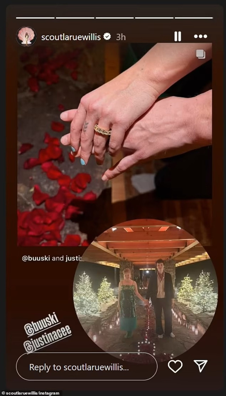 Sıra sıra mumları yaktı, yoluna gül yaprakları serdi Ünlü çiftin kızı nişanlandı