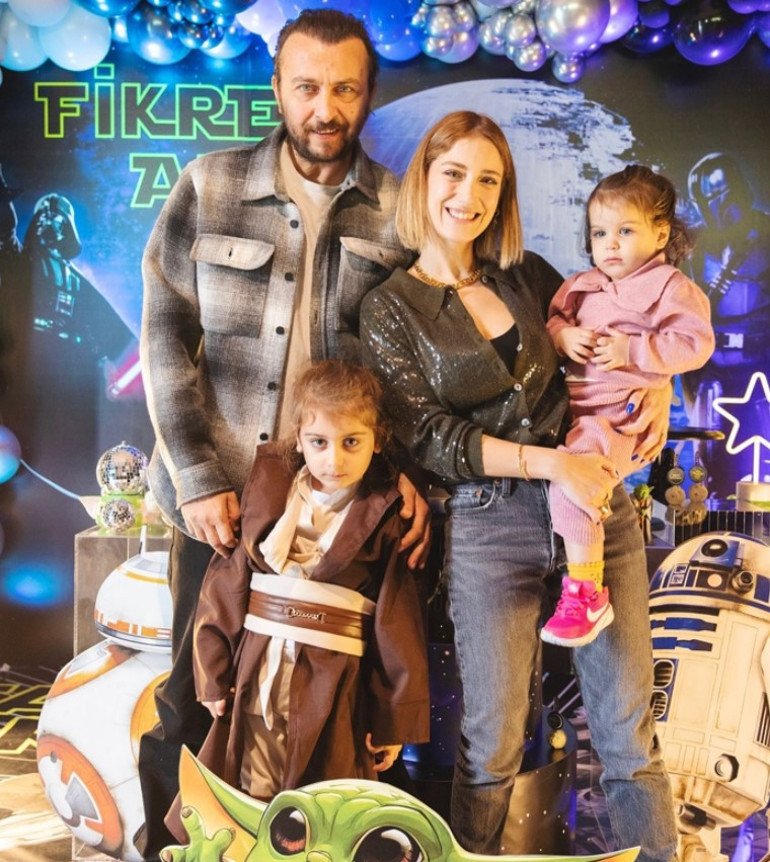 Ünlü çifttin oğlu Fikret Ali 5 yaşında