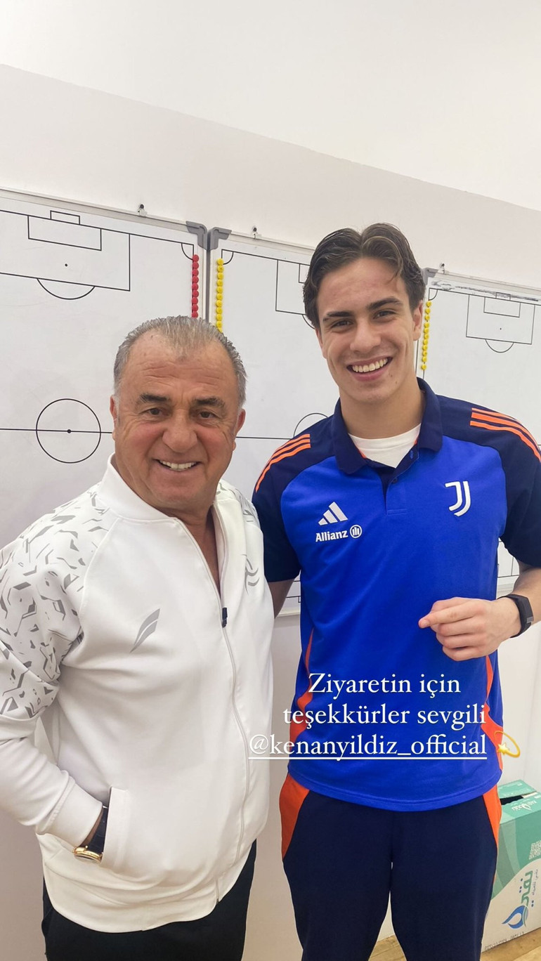 Fatih Terim ve Kenan Yıldız bir araya geldi