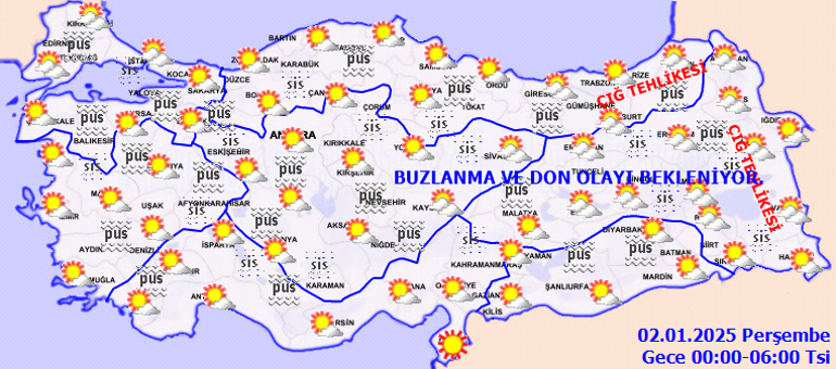 SON DAKİKA HAVA DURUMU TAHMİNLERİ İL İL || Bugün (2 Ocak 2025) hava nasıl olacak İstanbulda yağmur var mı Meteoroloji duyurdu: Sıcaklıklar artıyor