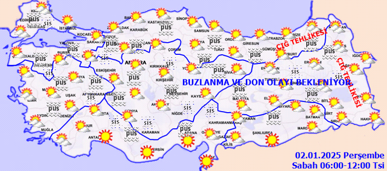 SON DAKİKA HAVA DURUMU TAHMİNLERİ İL İL || Bugün (2 Ocak 2025) hava nasıl olacak İstanbulda yağmur var mı Meteoroloji duyurdu: Sıcaklıklar artıyor