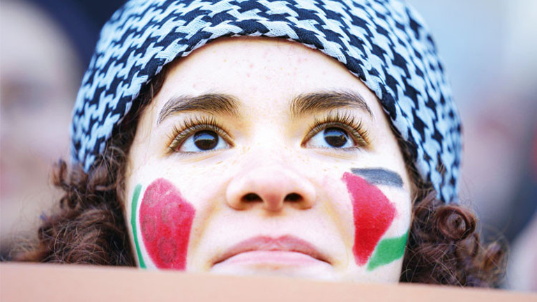 Galata’dan Filistin’e ‘Bir güneş doğuyor’