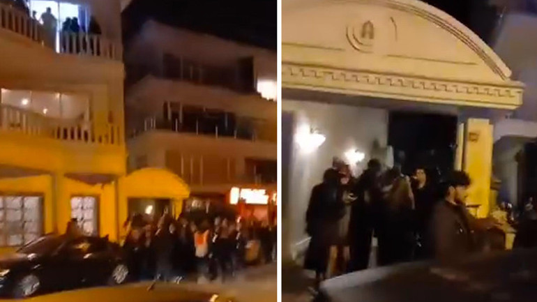 10 oda 2 salonlu villada müstehcen parti: Özel dansçılar, yüzü maskeli davetliler...