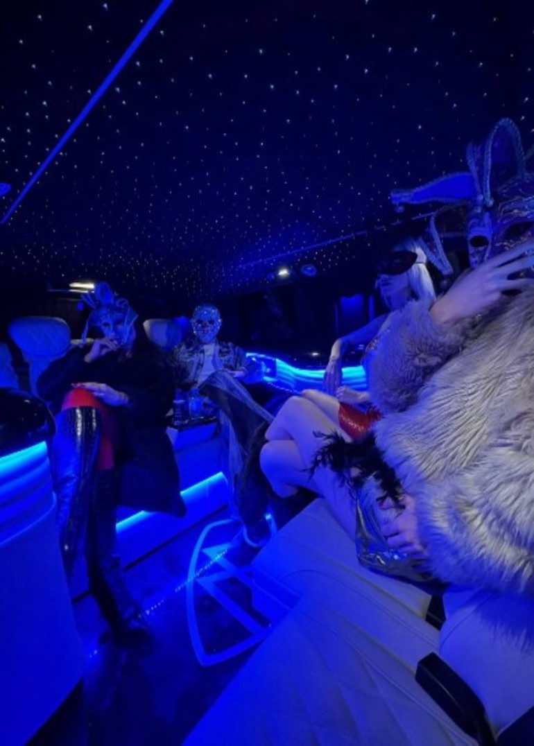 10 oda 2 salonlu villada müstehcen parti: Özel dansçılar, yüzü maskeli davetliler...