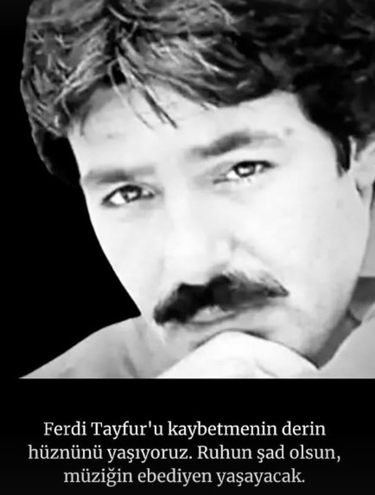 Ferdi Tayfurun vefatı sanat dünyasını yasa boğdu: Yaktı beni...