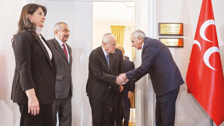 DEM Parti’den Bahçeli’ye tarihi ziyaret