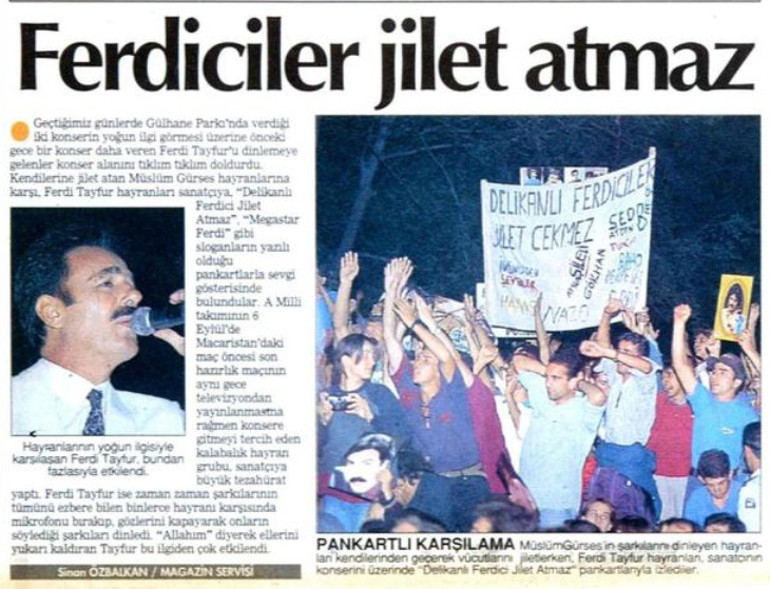 Bu sevgiyi ne sosyologlar ne psikologlar açıklayabildi: O hep Ferdiydi Türkiyeyi kasıp kavuran bir fenomen: FERDİMANIA