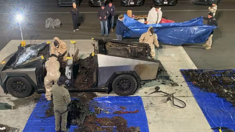 FBI noktayı koydu: Tesla patlamasının ardında mektup bıraktı... ABD için uyandırma çağrısı