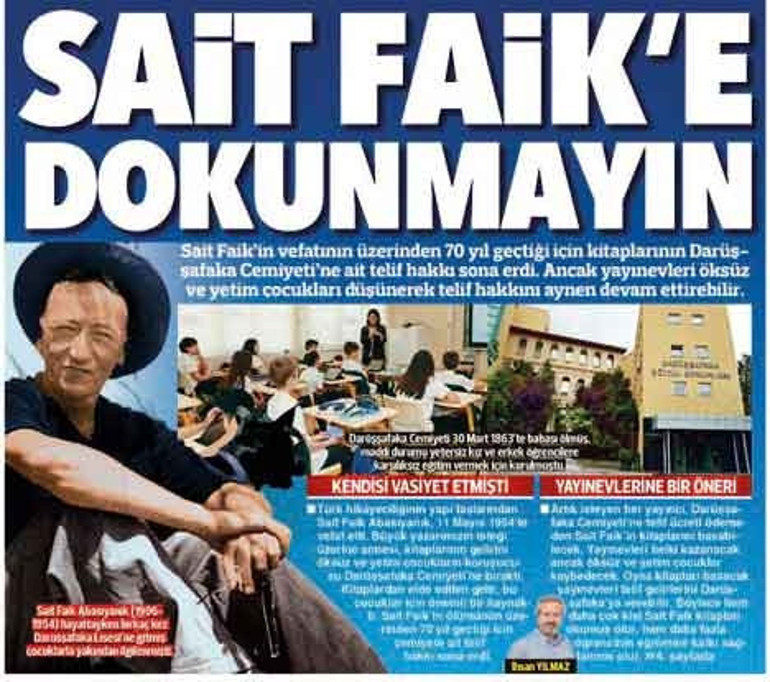 Hürriyet’in çağrısı cevap buldu… Sait Faik’in vasiyeti yaşayacak