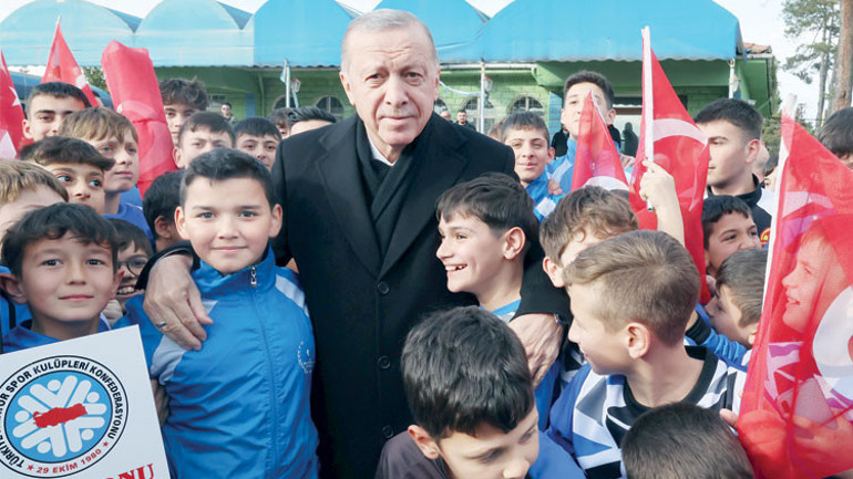Cumhurbaşkanı Erdoğan Samsun’dan seslendi: Ya silahları gömecek ya da gömülecekler