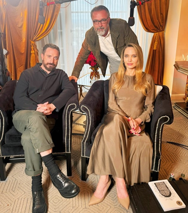 Haluk Bilginer en iyilerden biri... Angelina ile iyi anlaştılar