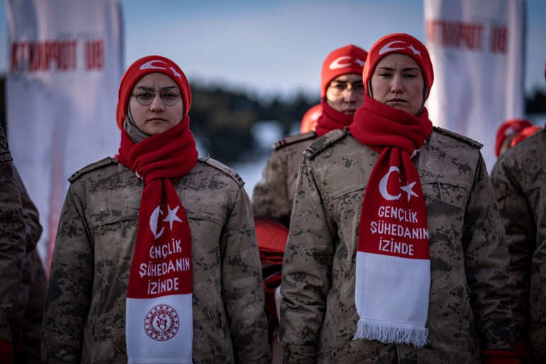 Sarıkamış Harekatının 110. yılını anma yürüyüşü