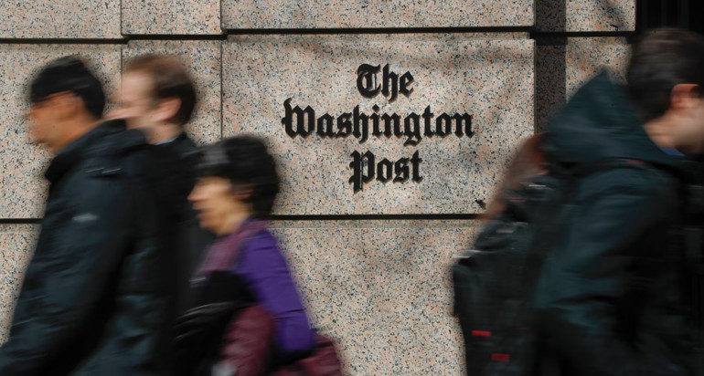 Washington Postun sansürlediği karikatür ABDyi karıştırdı: Trumpa yaranmaya çalışan milyarderler