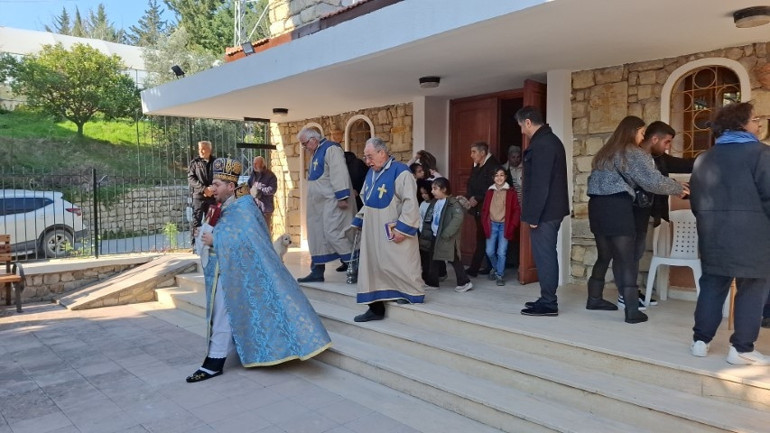 Türkiyenin tek Ermeni mahallesinde Noel ayini