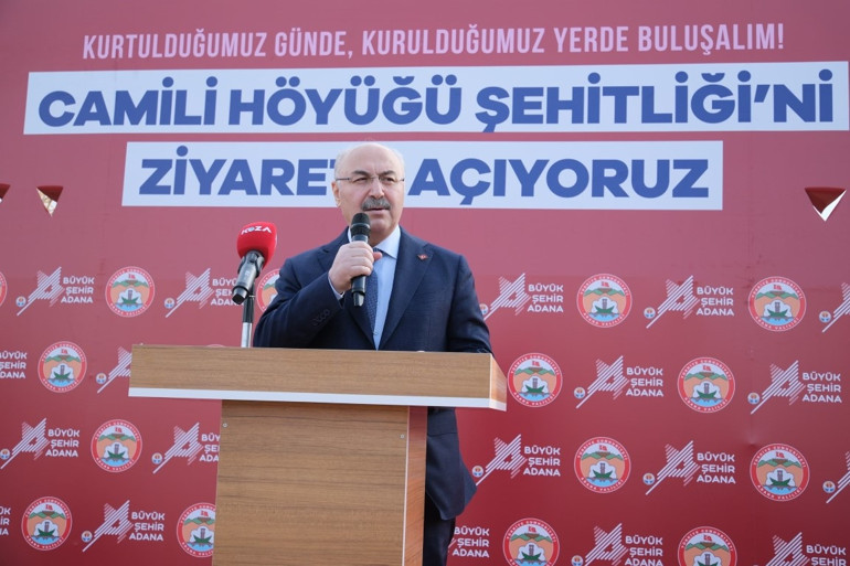 Camili Höyüğü Şehitliği dualarla ziyarete açıldı