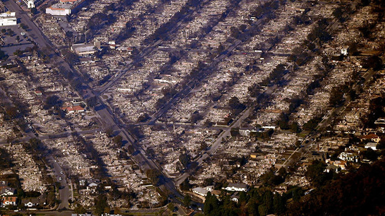 Melekler şehri cehenneme döndü: Ölü sayısı artıyor... 360 binden fazla kişiye zorunlu tahliye