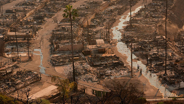 Melekler şehri cehenneme döndü: Ölü sayısı artıyor... 360 binden fazla kişiye zorunlu tahliye