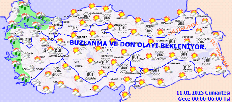 SON DAKİKA SAĞANAK UYARISI Hafta sonu hava nasıl olacak İstanbulda yağmur var mı Meteoroloji 11 Ocak hava durumu tahminleri il il yayınlandı