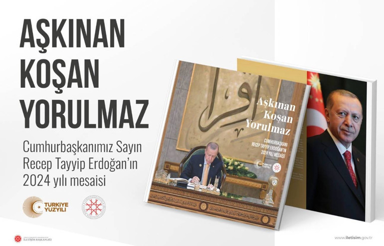 Cumhurbaşkanı Erdoğanın 2024 programları kitaplaştırıldı