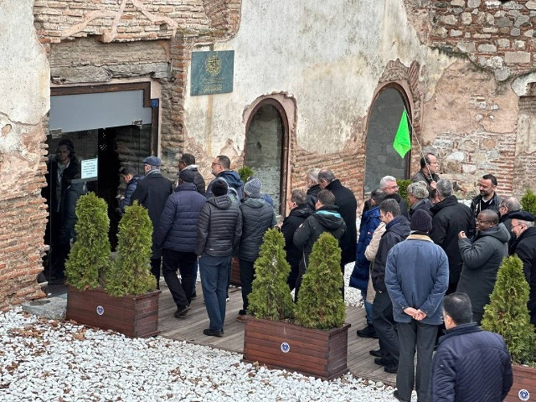 Hristiyanlar için 3. kutsal şehir olarak kabul ediliyor... Papanın ziyareti öncesinde din adamları tarihi ilçemize geldi