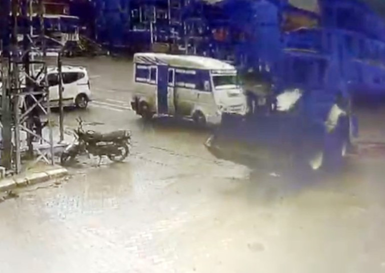 98 yaşındaki kadının feci ölümü: Acı olay kamerada