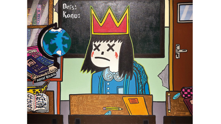 Sokak sanatını galeri estetiğiyle buluşturuyor