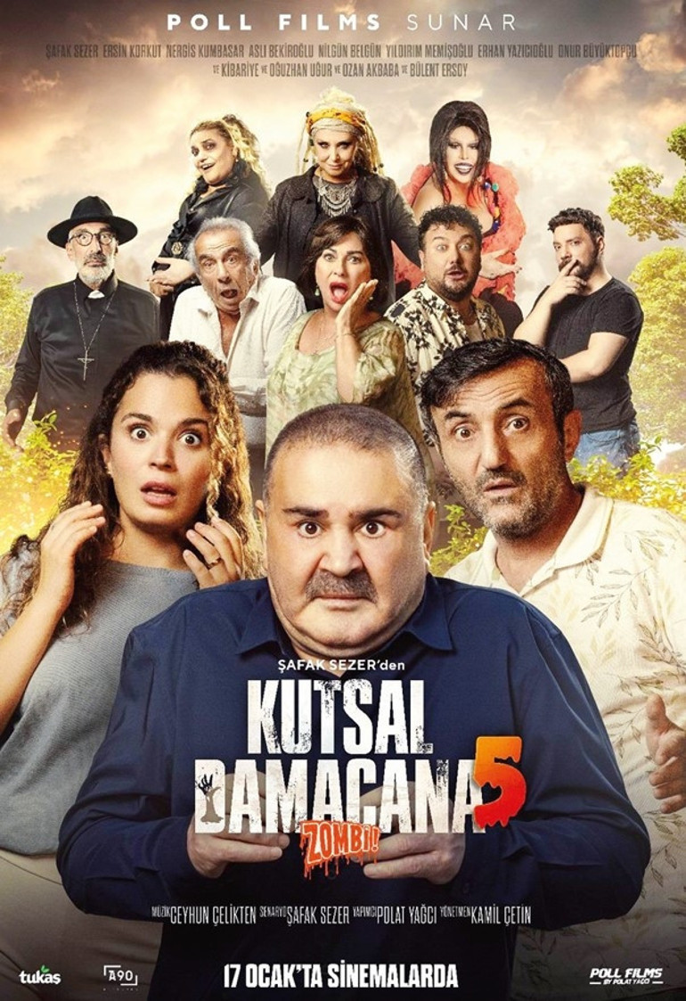 Aslı komedi için yaratılmış Kutsal Damacana 5: Zombi oyuncularından özel açıklamalar