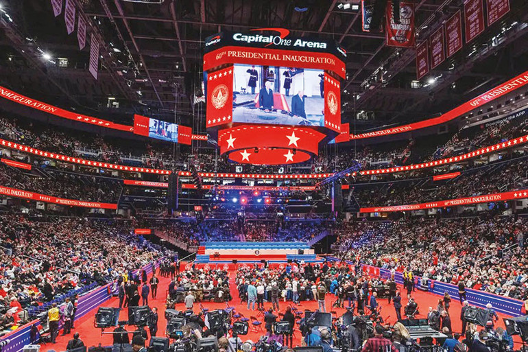 Trump resmen ABD Başkanı: ‘Öfkeli dünyaya birlik getireceğiz’