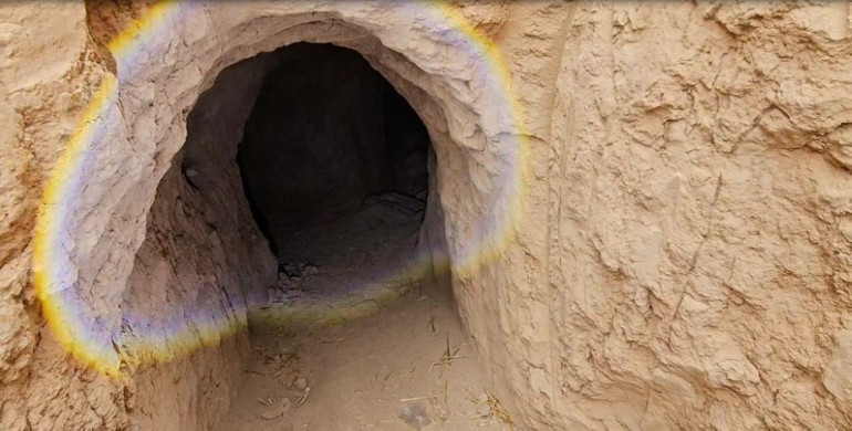 Saman balyaları ile kamufle etmiş... Şaşkına çeviren görüntü: Tam 36 metre uzunluğunda