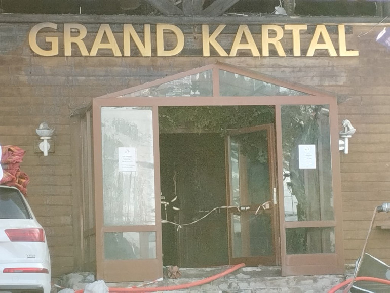 Bolu Kartalkayada yanan otelin itfaiye raporunda dikkatli davranılmalı detayı