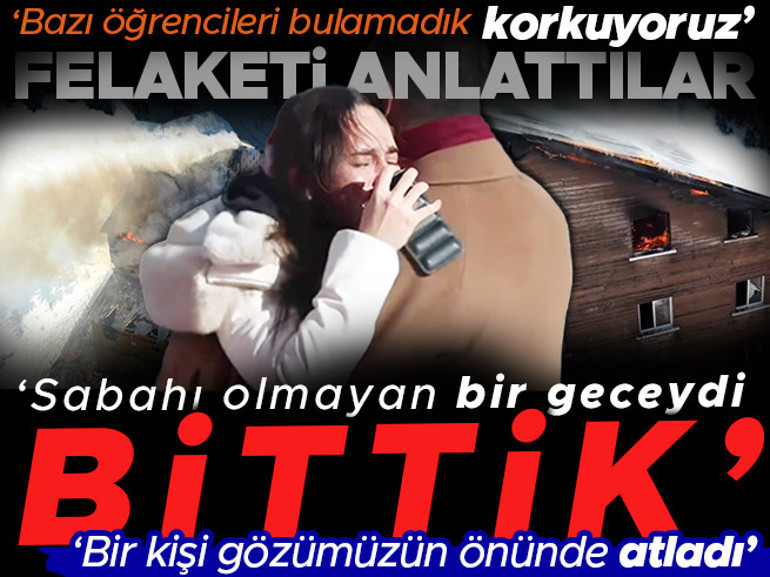 Bolu Kartalkayada yanan otelin itfaiye raporunda dikkatli davranılmalı detayı