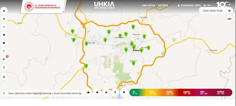 Siteler’e dikkat Havamız ortada