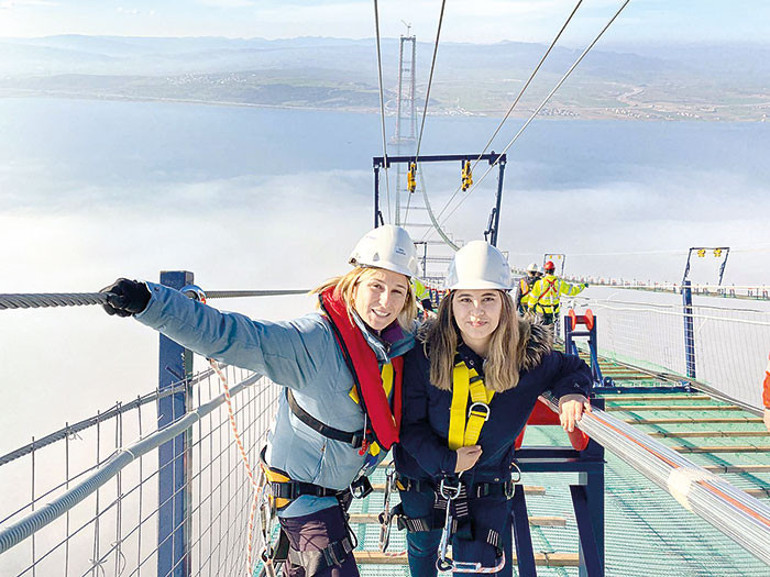 Türkiye’nin mühendis kızı dünya inşaatının başına geldi