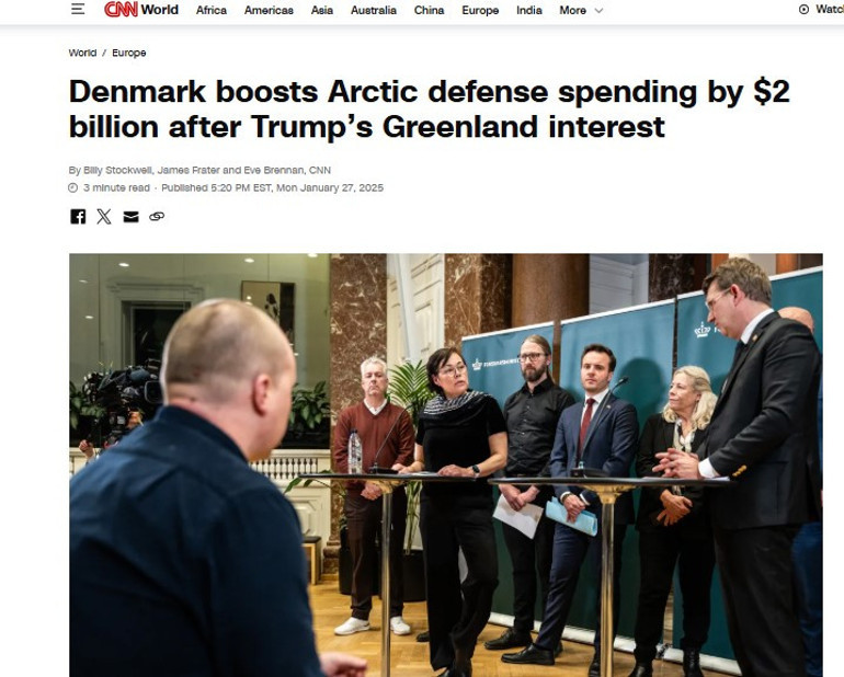 Grönland için 2 milyar dolar bütçe Danimarka, Norveç, İsveç ve Finlandiyanın liderleri Trumpa karşı bir arada...