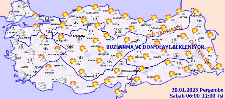 Son dakika hava durumu tahminleri il il | Bugün (30 Ocak) hava nasıl olacak İstanbula kar ne zaman yağacak Meteoroloji uzmanı kar yağışı için tarih verdi...