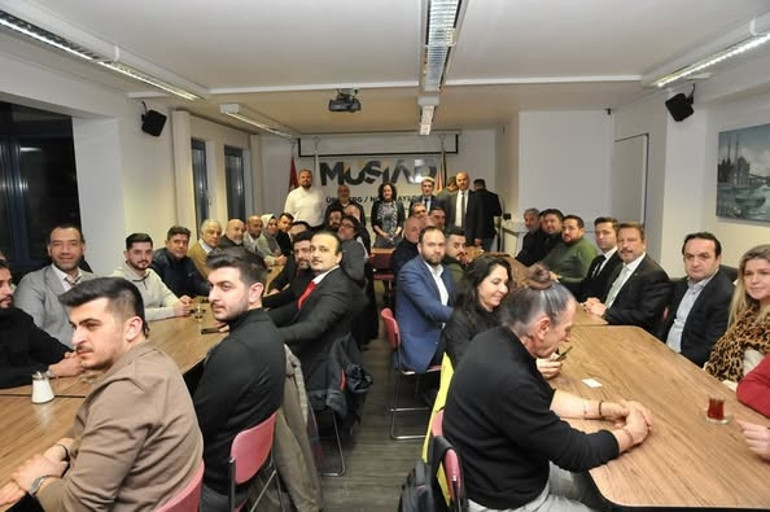 Nürnberg Oyuncak Fuarı’na gelen iş insanları MÜSİAD’ın misafiri oldu