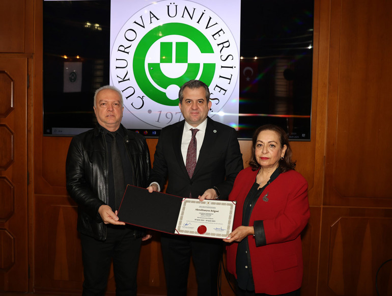 Çukurova Üniversitesinin akredite başarısı