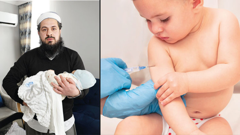 2.5 aylık bebeğe kayyum atandı... Aşı karşıtlığı yenidoğan bebeklere sıçradı