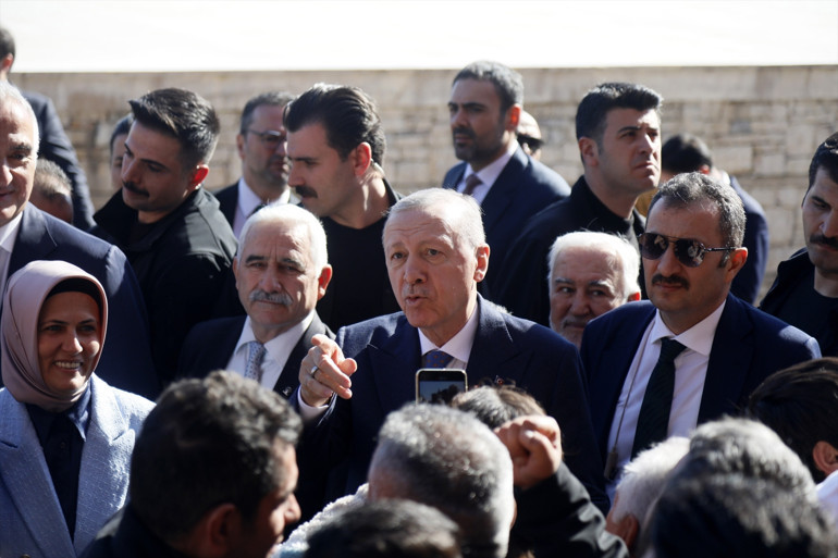 Cumhurbaşkanı Erdoğan, cuma namazını İbradıda kıldı