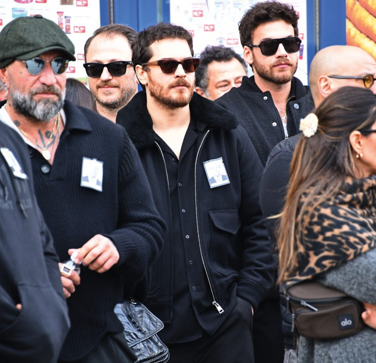 Aras Bulut İynemliden babasına son görev