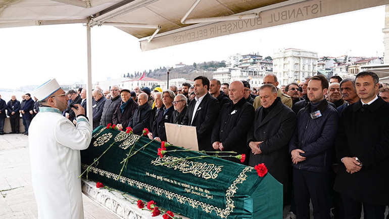 Eski Beşiktaş Belediye Başkanı Atay, son yolculuğuna uğurlandı